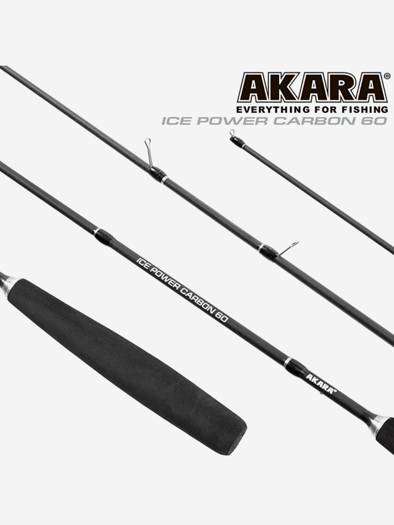 Удочка зимняя Akara Ice Power Carbon 60 см