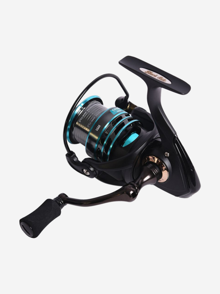 Катушка безынерционная для спиннинга Black Side Cadet 1000FD (5+1 подшипник) + шнур 0,10 мм в подарок