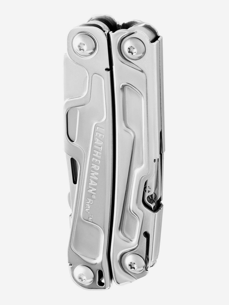 Мультиинструмент складной Leatherman Rev, 14 функций серебристый цвет —  купить за 11241 руб. со скидкой 20 %, отзывы в интернет-магазине Спортмастер