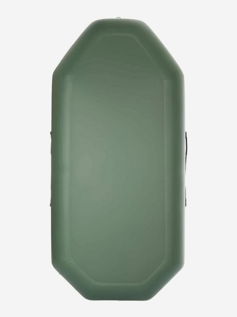 Лодка надувная для рыбалки Тонар Шкипер А260 надувное дно зеленый