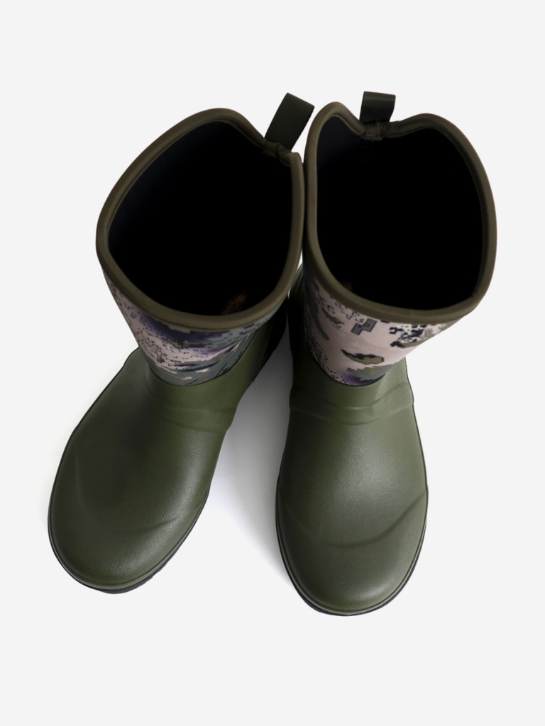 Охотничьи неопреновые средние сапоги PRIDE Protect (Протект) Уральский лес