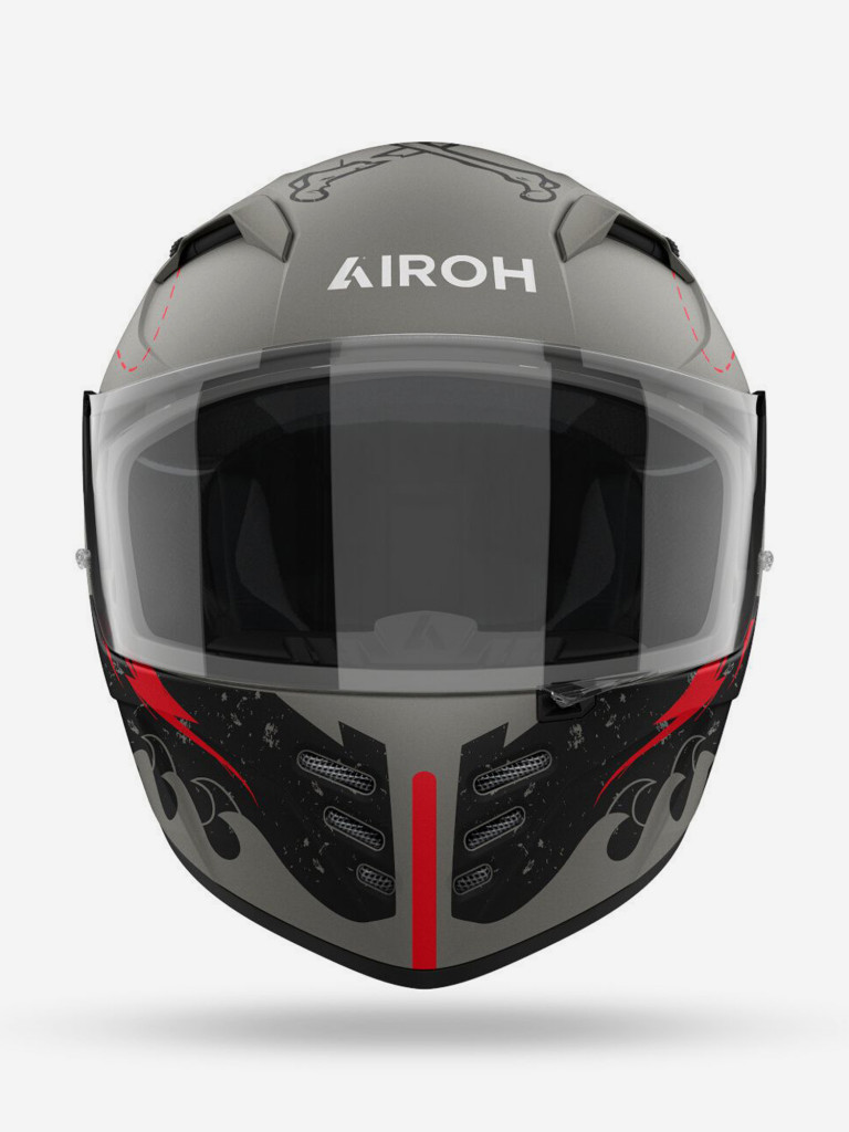 Мотошлем Интеграл Airoh CONNOR DESPERADO Orange Matt