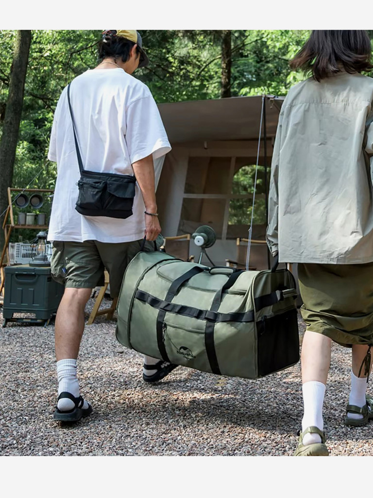 Дорожная сумка Naturehike XS03, 88 L, черная