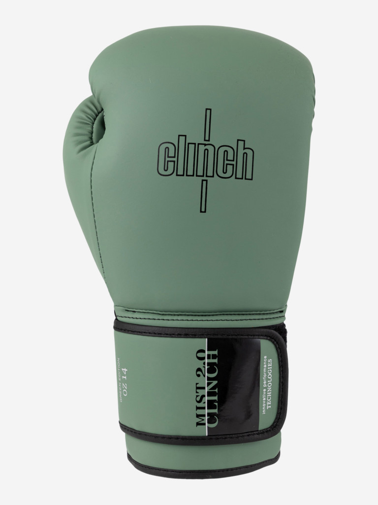 Перчатки боксерские Clinch Mist 2.0 зеленые