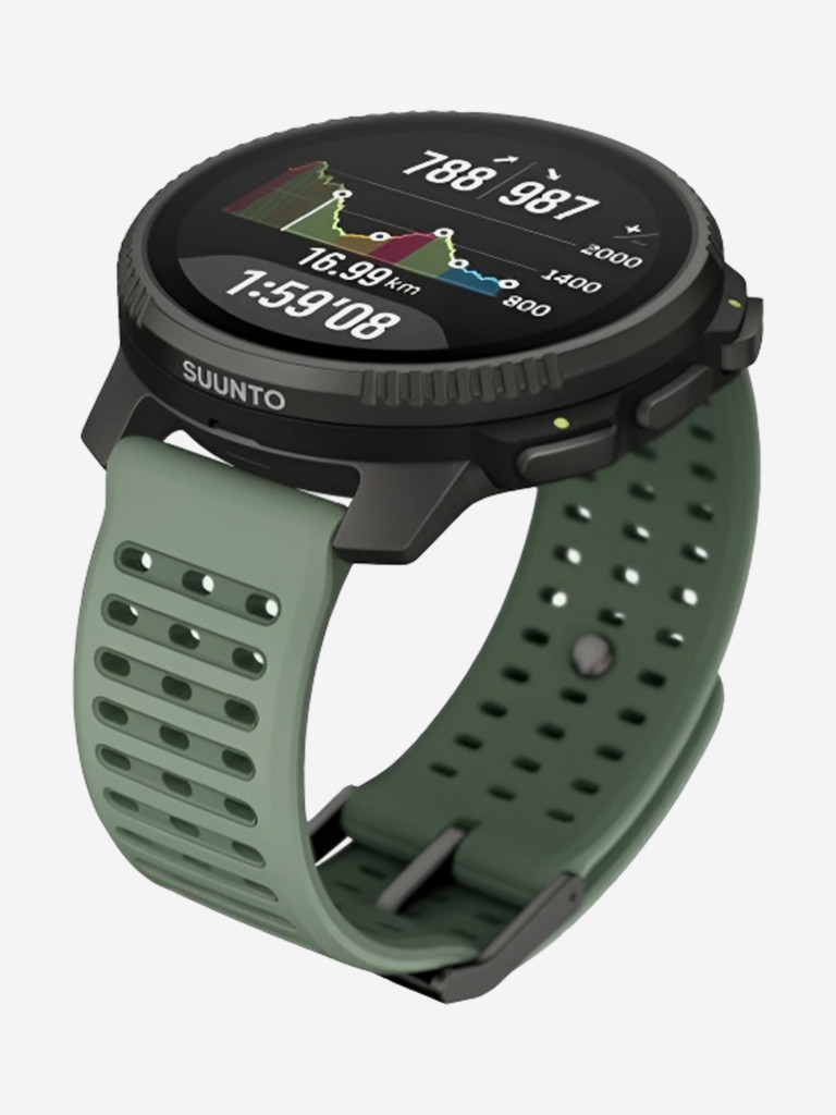 Часы Suunto Vertical 2 Titanium Sage, серо-зеленый