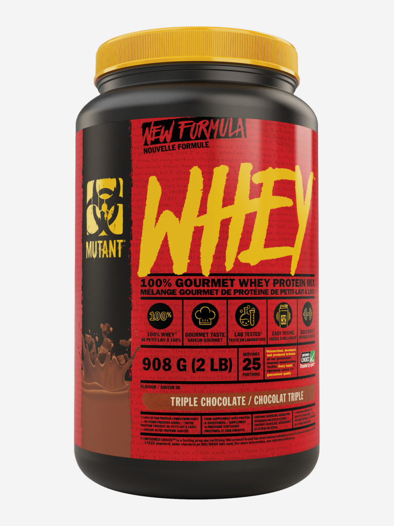 Протеин Mutant Whey (908 г) - Тройной шоколад