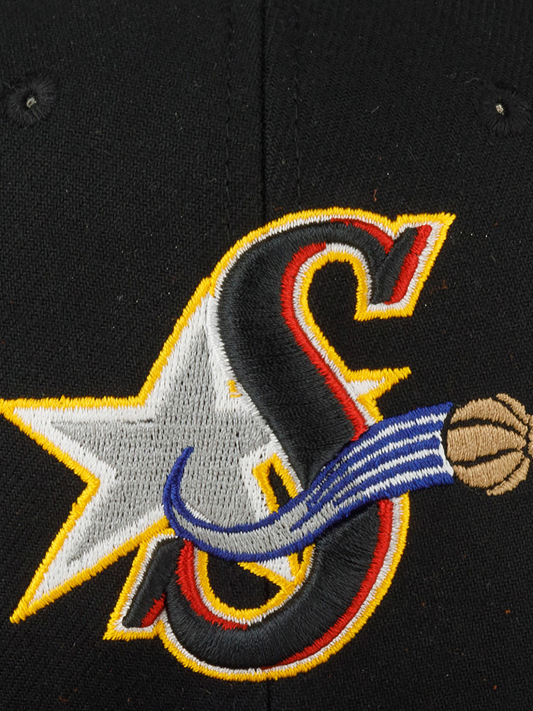 Бейсболка MITCHELL NESS HHSS6278-P76YYPPPBLCK Philadelphia 76Ers NBA (черный)