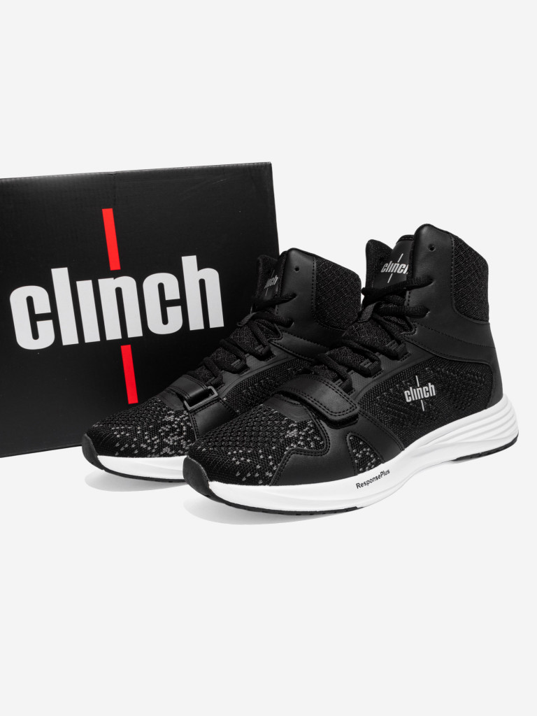 Боксерки Clinch Training черно-белые