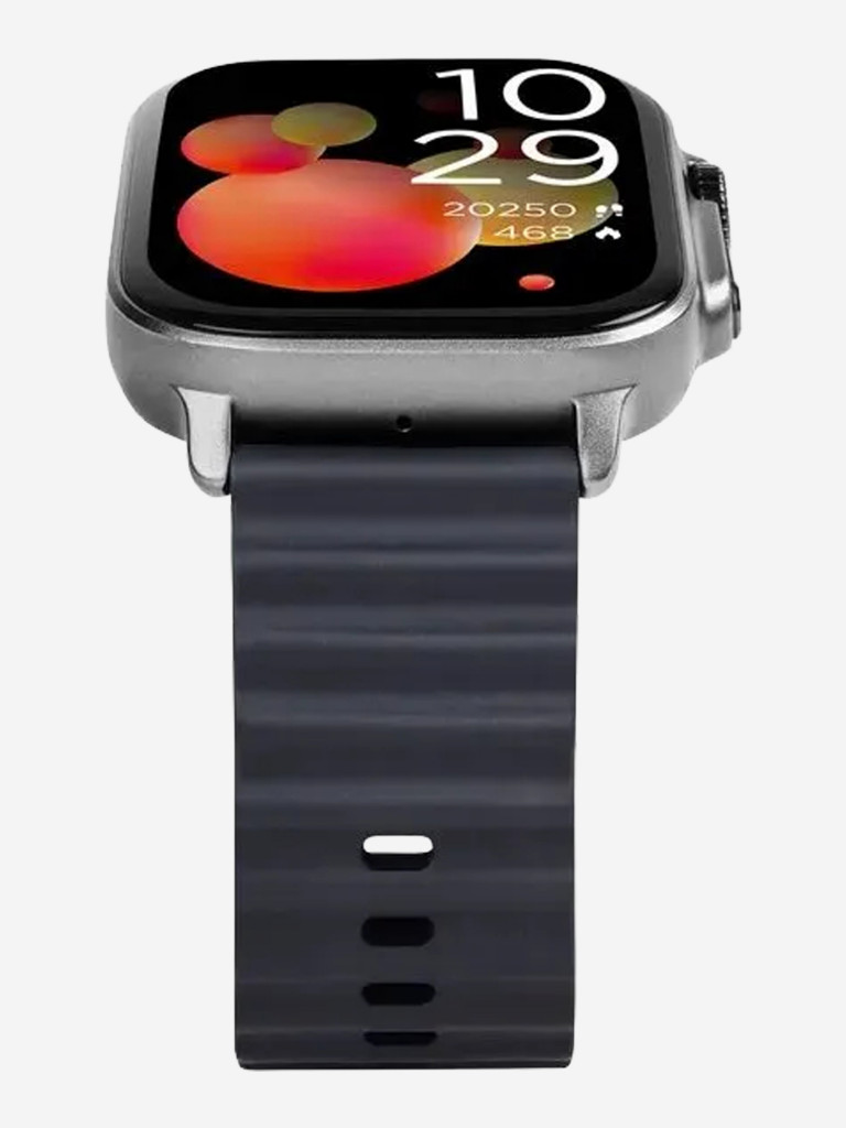 Умные часы с TFT-экраном TTEC Tempus 51mm TFT Screen Rectangular Metal Casing Smart Watch. Цвет: черный