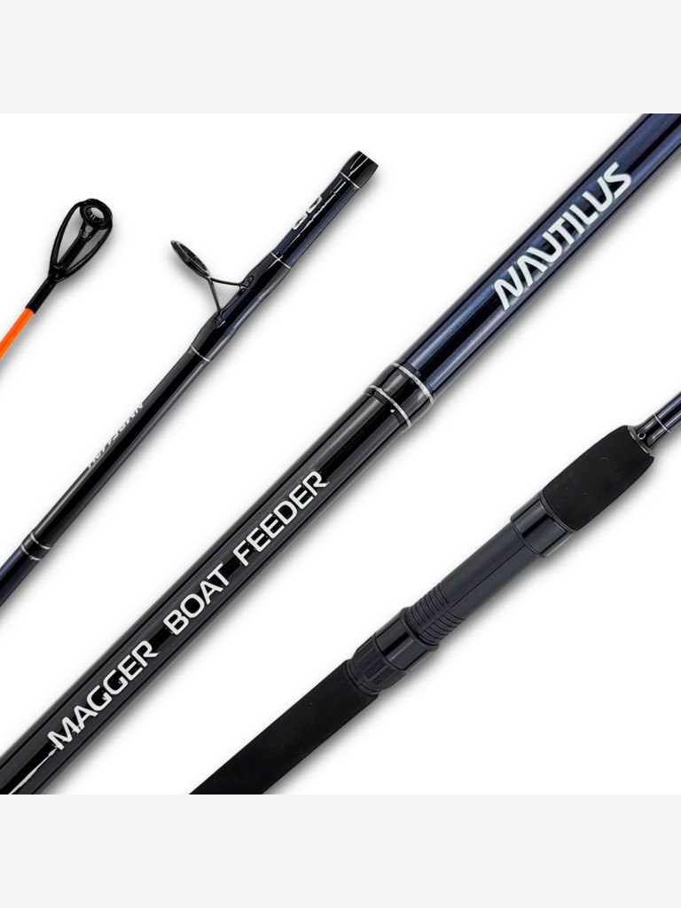 Удочка бортовая Nautilus MAGGER BOAT Feeder NMBF142H 1.40м до 150гр (2sec)