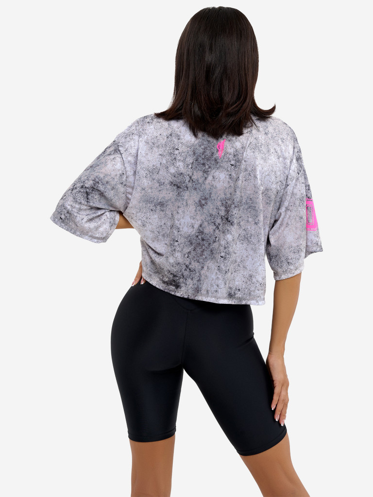Футболка женская Bona Fide Oversize Crop T-shirt Sexy Club