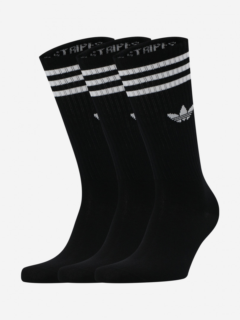 Носки adidas 3 пары Черный 1099₽