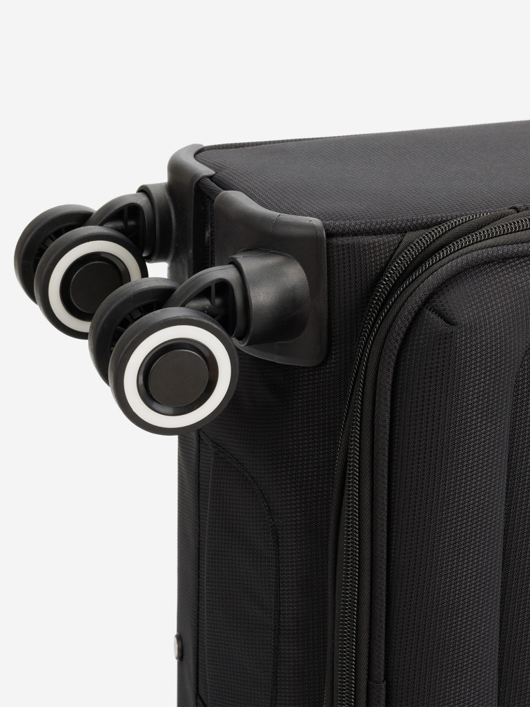 Чемодан TORBER Nero чёрный 37 л