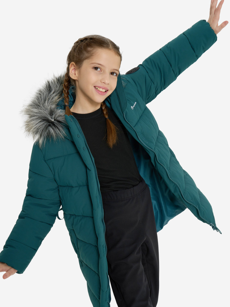 Пуховик для девочек Outventure