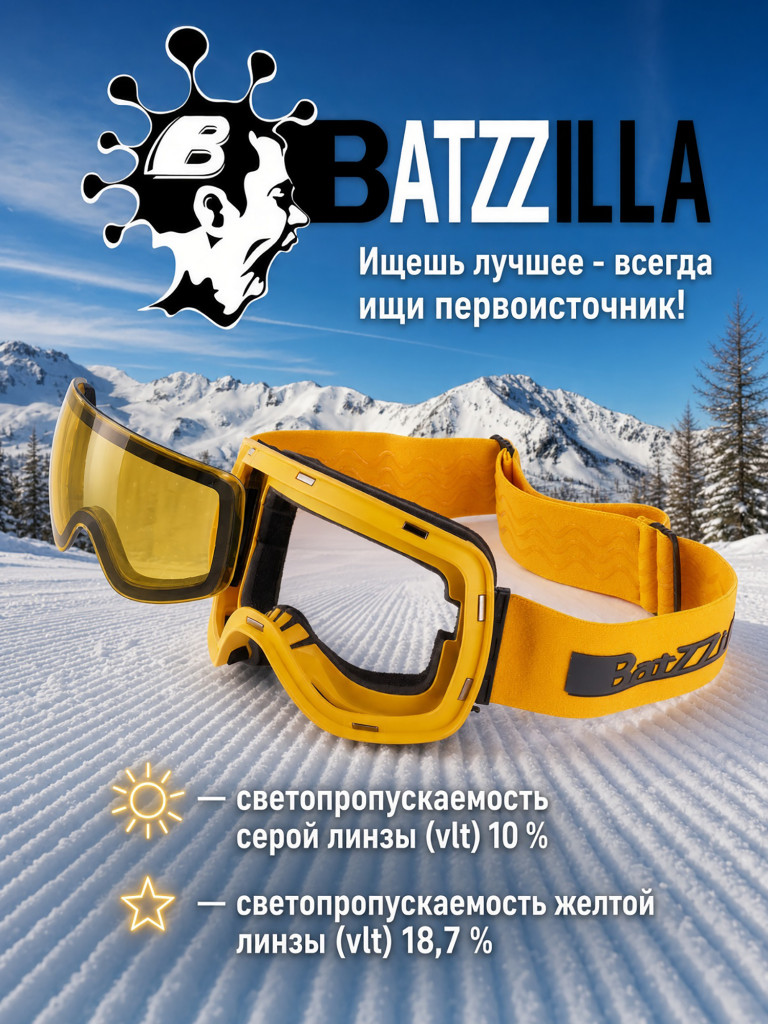 Маска для горных лыж и сноуборда BETA