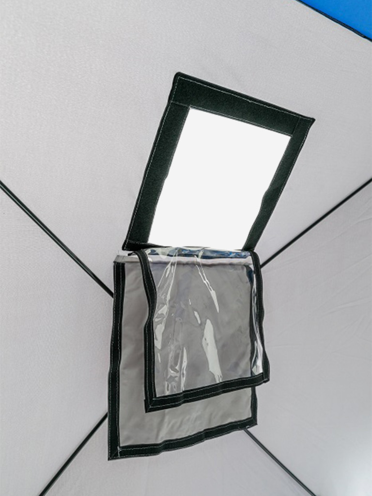 Палатка зимняя куб SIWEIDA SNOW трехслойная 220х220х210