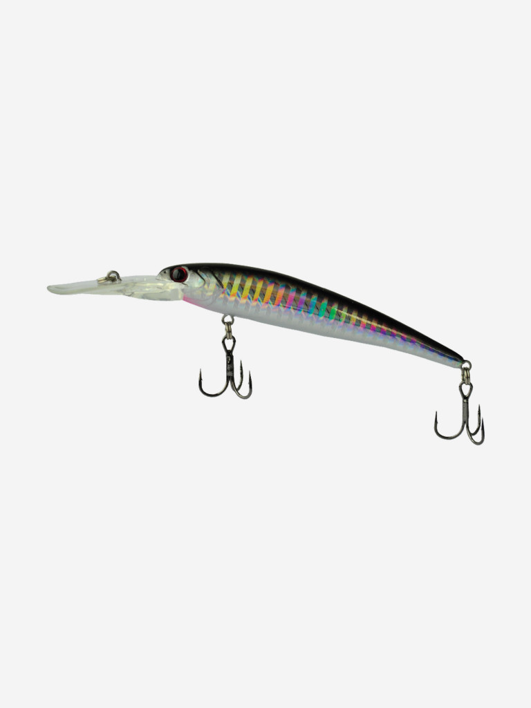 Воблер Mottomo Deep Hooker 90F 8,5g Silver Black