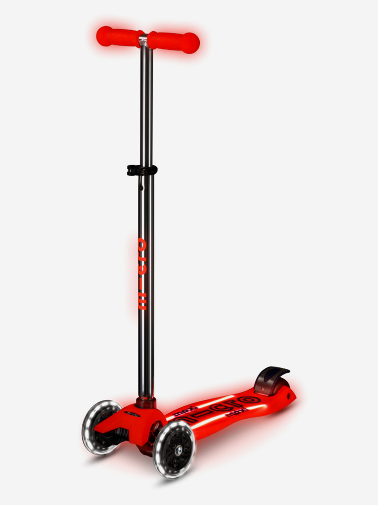 Самокат детский Micro Maxi Deluxe Glow Plus LED