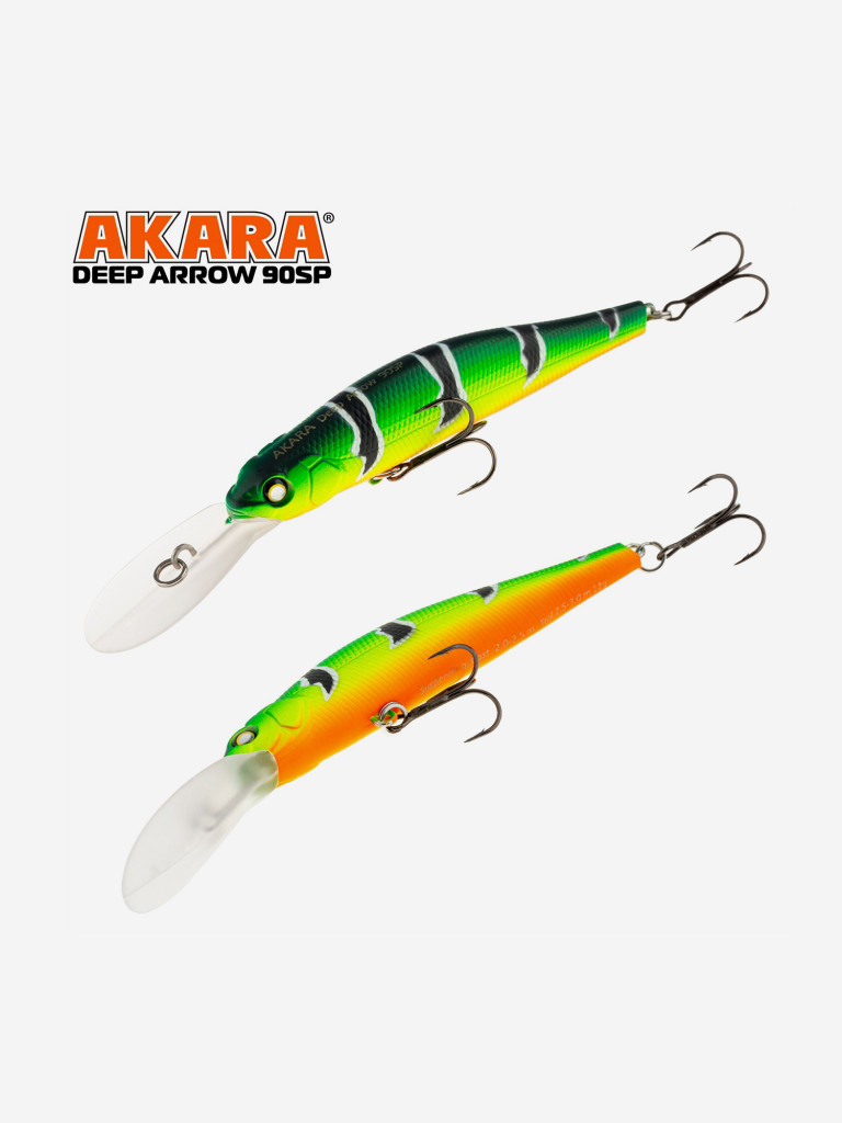 Воблер Akara Deep Arrow 90SP 12 гр. A107