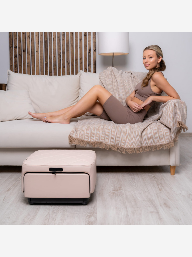 Массажер для ног GESS PUF электрический лимфодренажный, 5 программ