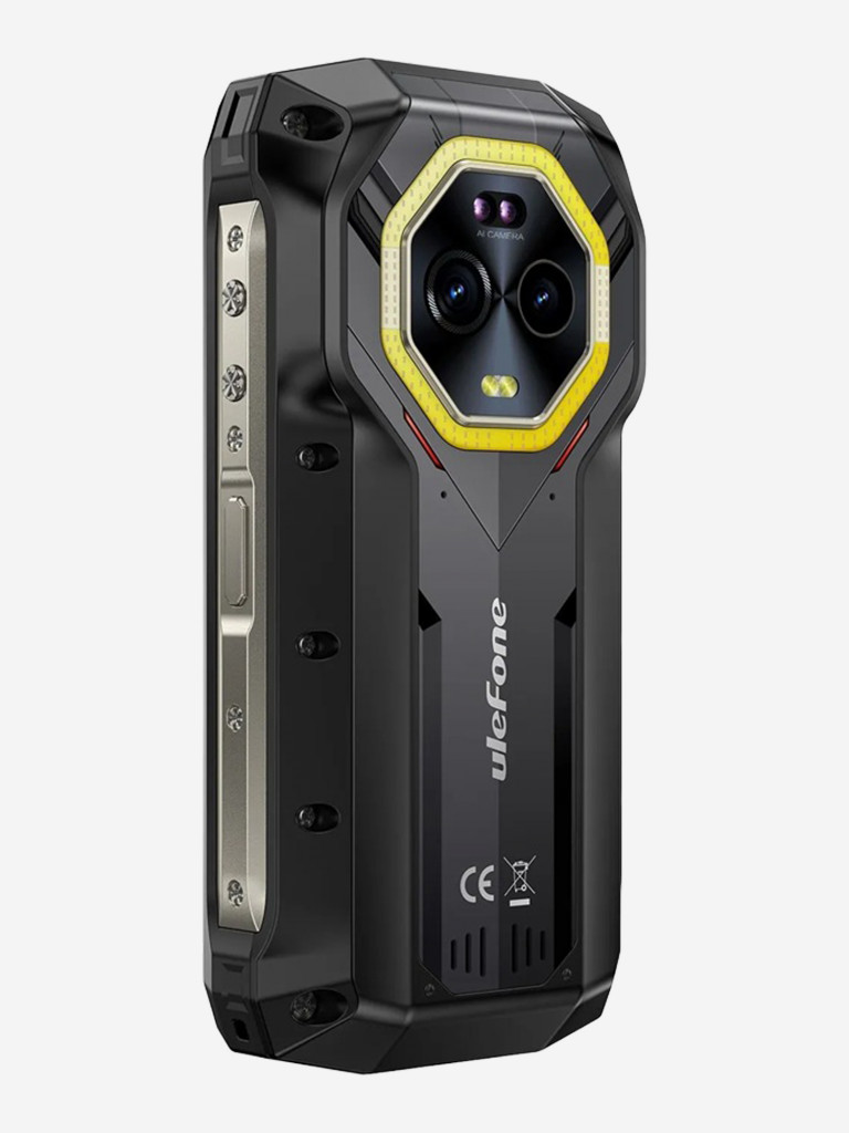 Смартфон Ulefone Armor Mini 20 6+256 Black, 4.7”, 90Hz, HD+, MTK G99, 4G, And14, 50+64 Infrared, 32MP, 6200mAh