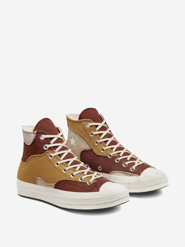 Кеды высокие мужские Converse Chuck Taylor All Star 70 Hi Craft Mix Red Oak
