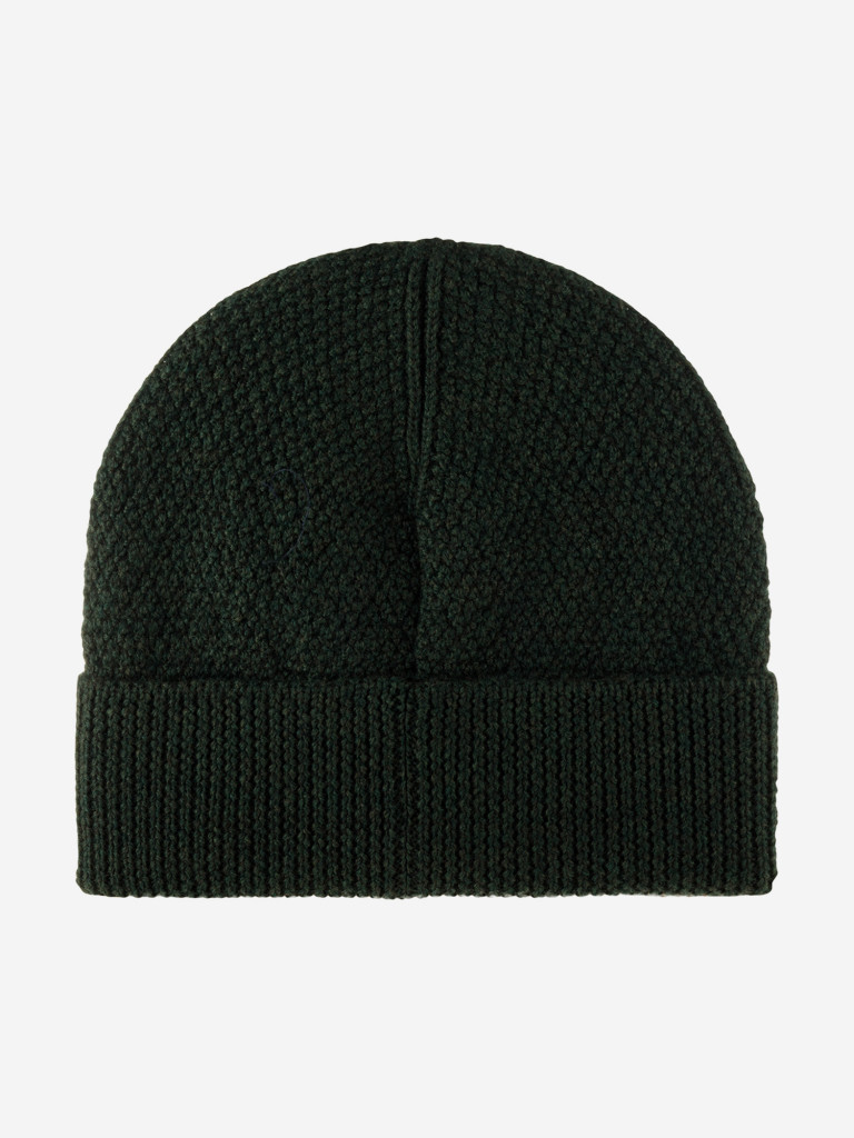 Шапка с отворотом STETSON 8599396 BEANIE MERINO WOOL (оливковый)