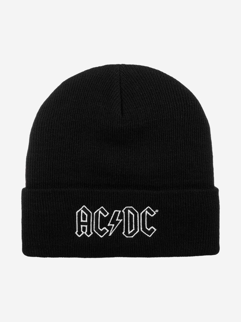 Шапка с отворотом AMERICAN NEEDLE 21019A-ACDC ACDC Cuffed Knit (черный)