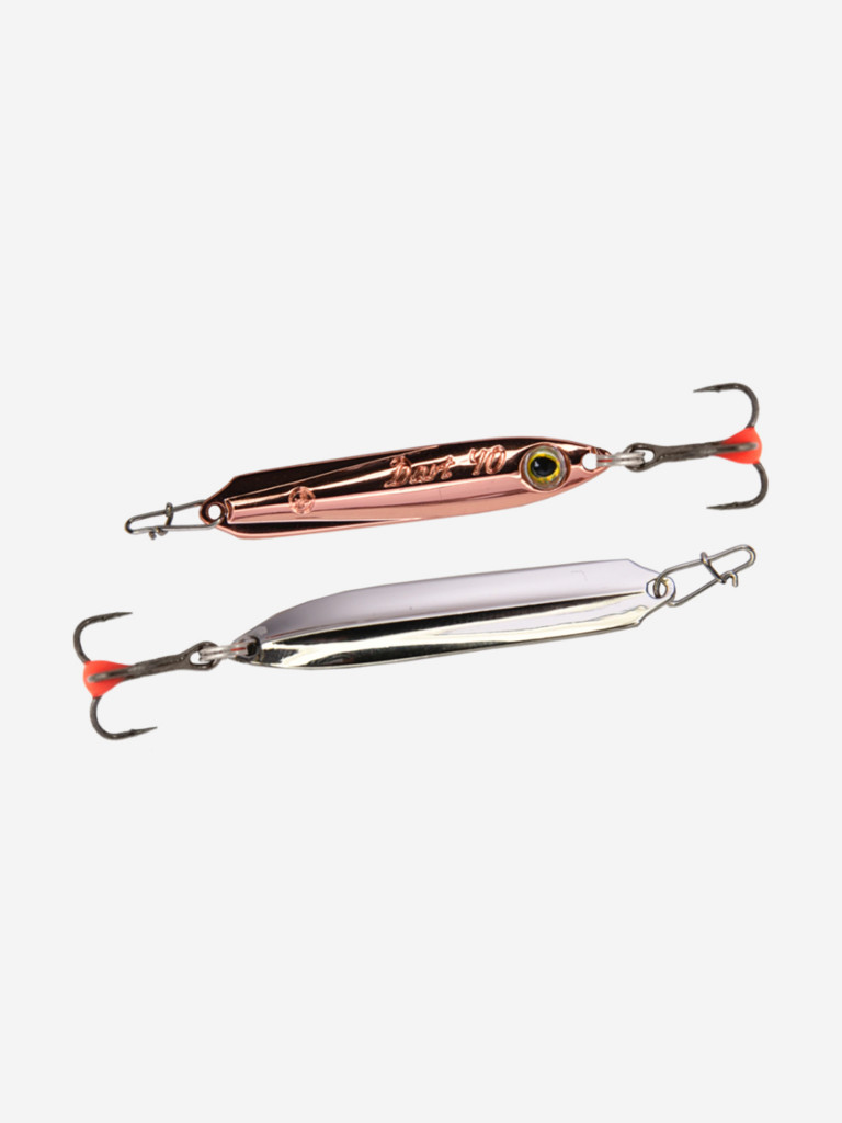 Блесна для рыбалки ECOPRO Dart, 40мм, 3г, S/C, ветрикальная, на судака, щуку, окуня.