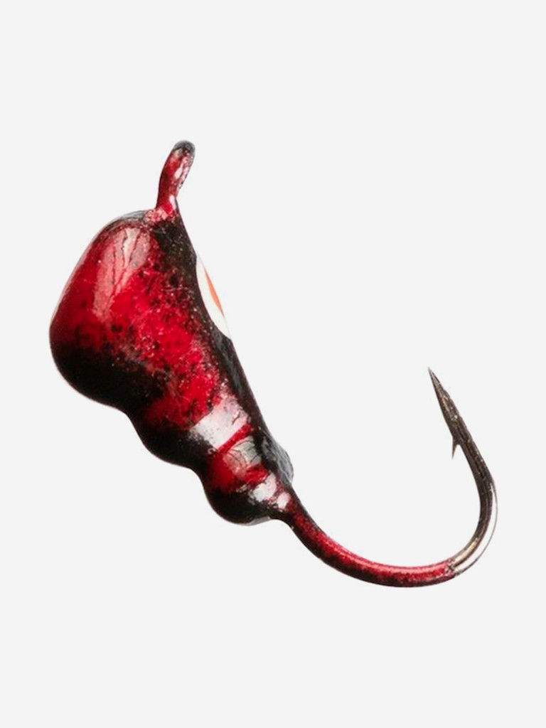 Мормышка Helios вольфрамовая Муравей с ушком крашеная 4мм 1.10г 27 (MW-1340-27), 10 штук в упаковке