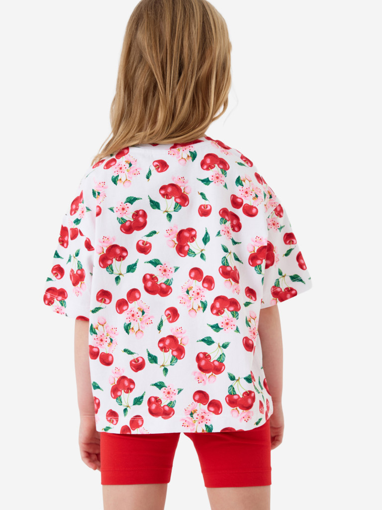 Комплект для девочек: легинсы укороченные, футболка PlayToday