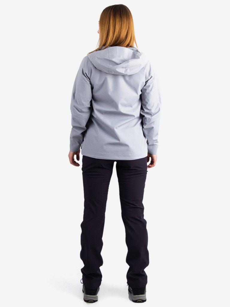 Куртка женская мембранная для рыбалки PAYER, Мира, светлый графит