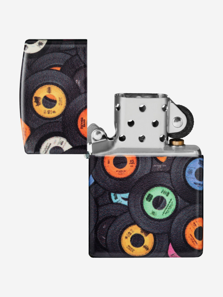 Зажигалка бензиновая ZIPPO 48770 Records