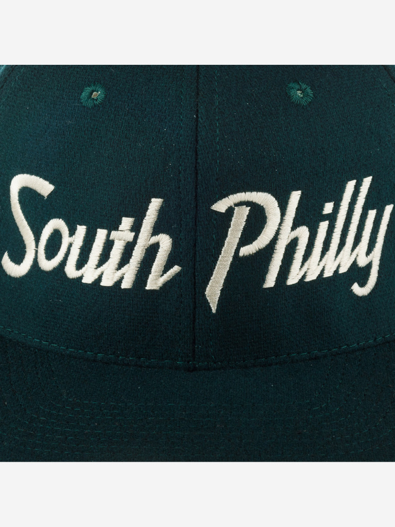 Бейсболка с прямым козырьком HOOD 100-MWL002-PA001-FR South Philly, PA (зеленый)