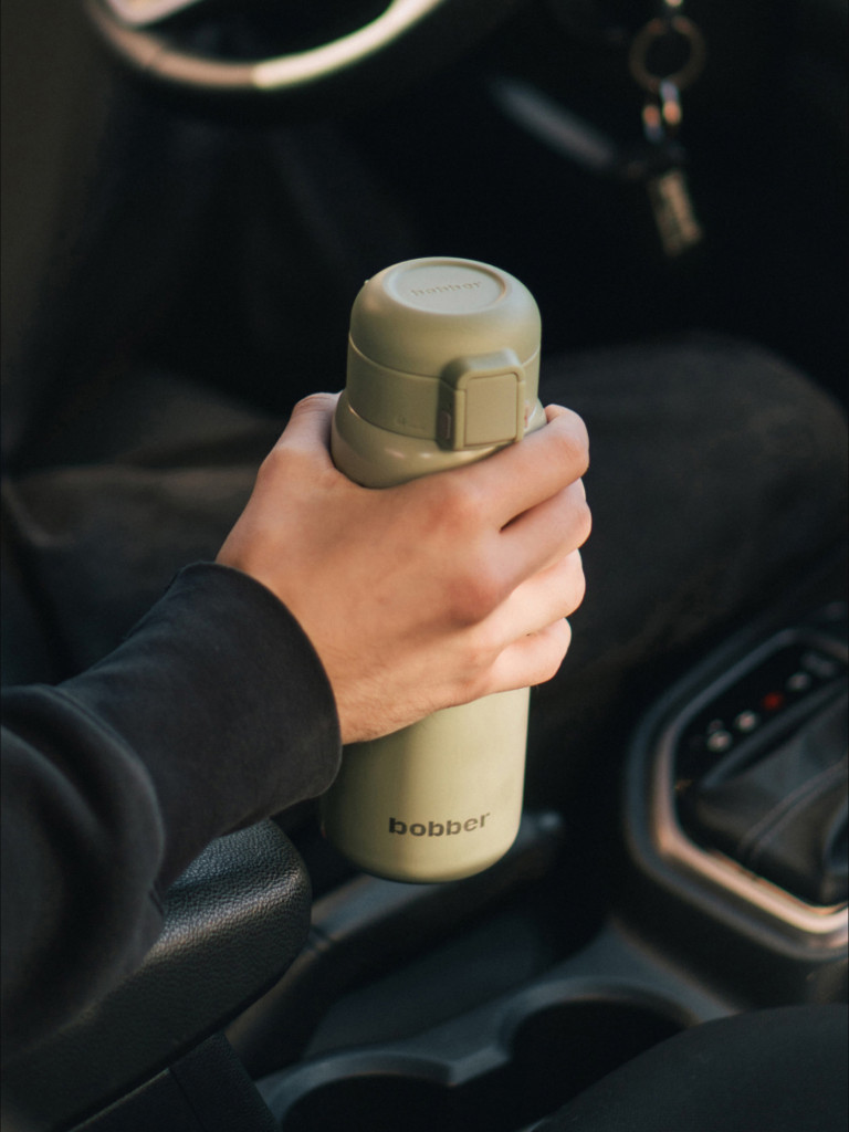 Термокружка ваккумная BOBBER Capsule 500 мл с закрытой питьевой системой фисташковый