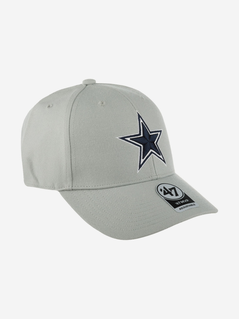 Бейсболка 47 BRAND F-MVP09WBV-GY Dallas Cowboys NFL (серый)
