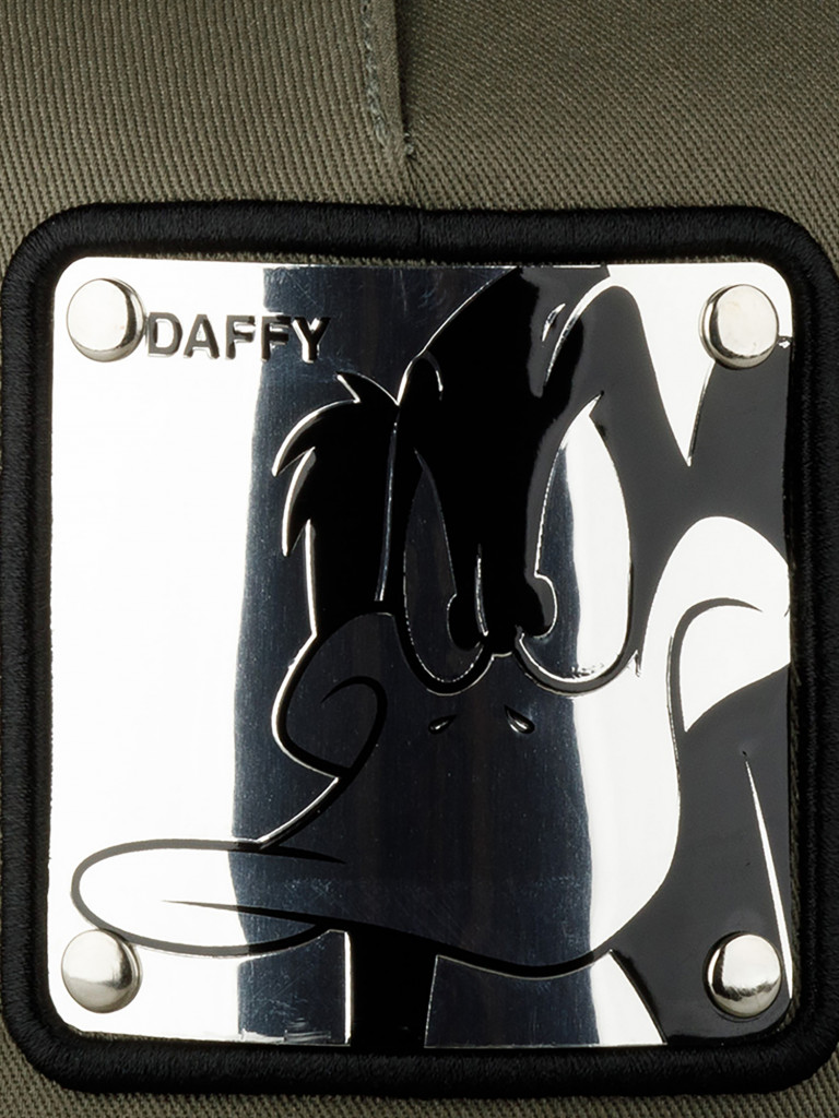 Бейсболка с сеточкой CAPSLAB CL/LOO/1/DAF6 Looney Tunes Daffy Duck (оливковый)