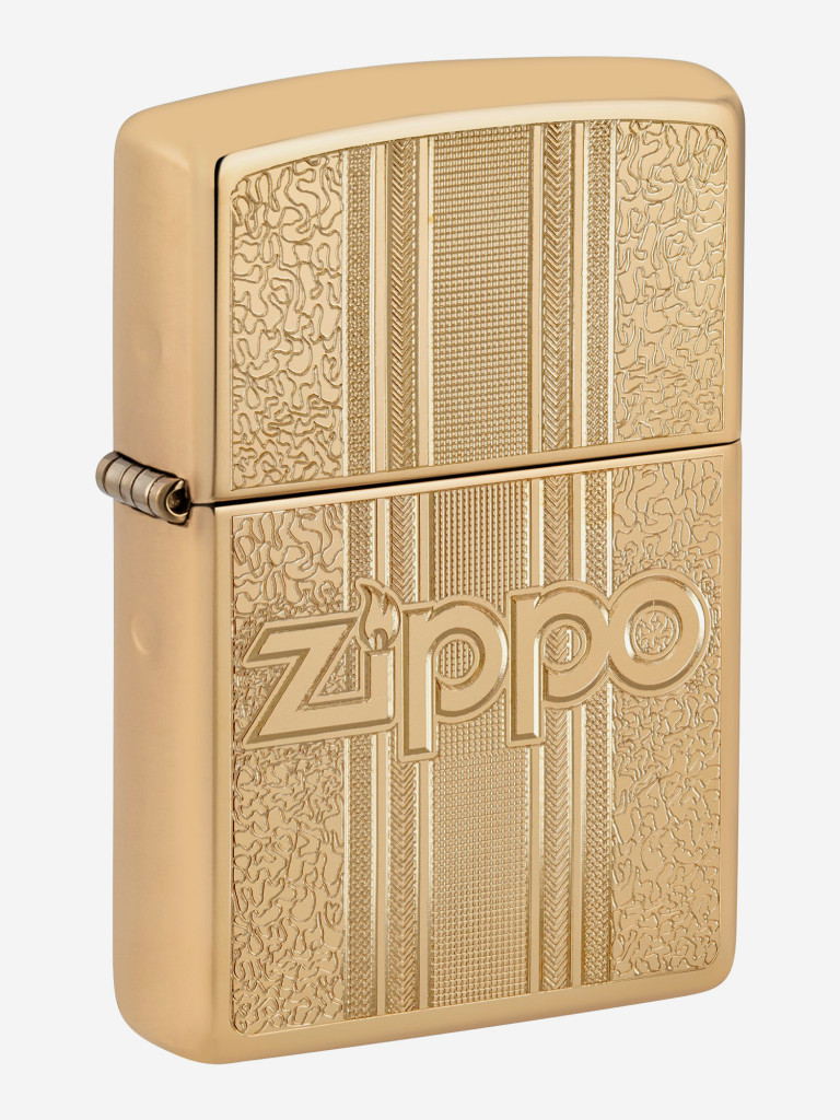 Зажигалка бензиновая ZIPPO 29677 Logo and Pattern