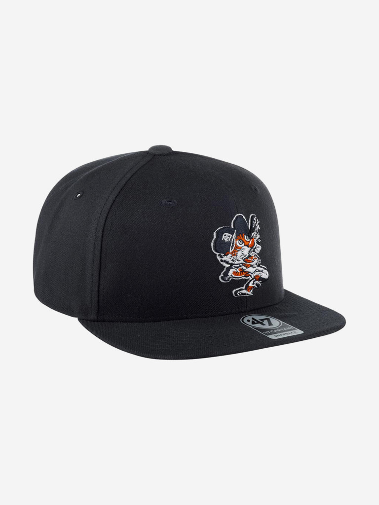 Бейсболка с прямым козырьком 47 BRAND BCPTN-NSHOT09WBP Detroit Tigers MLB (синий)