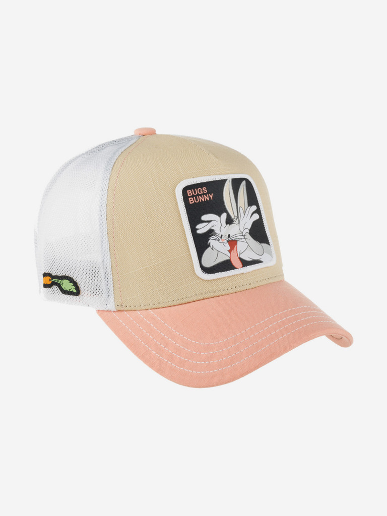 Бейсболка с сеточкой CAPSLAB CL/LOO8/1/CT/BUG5 Looney Tunes Bugs Bunny (белый)