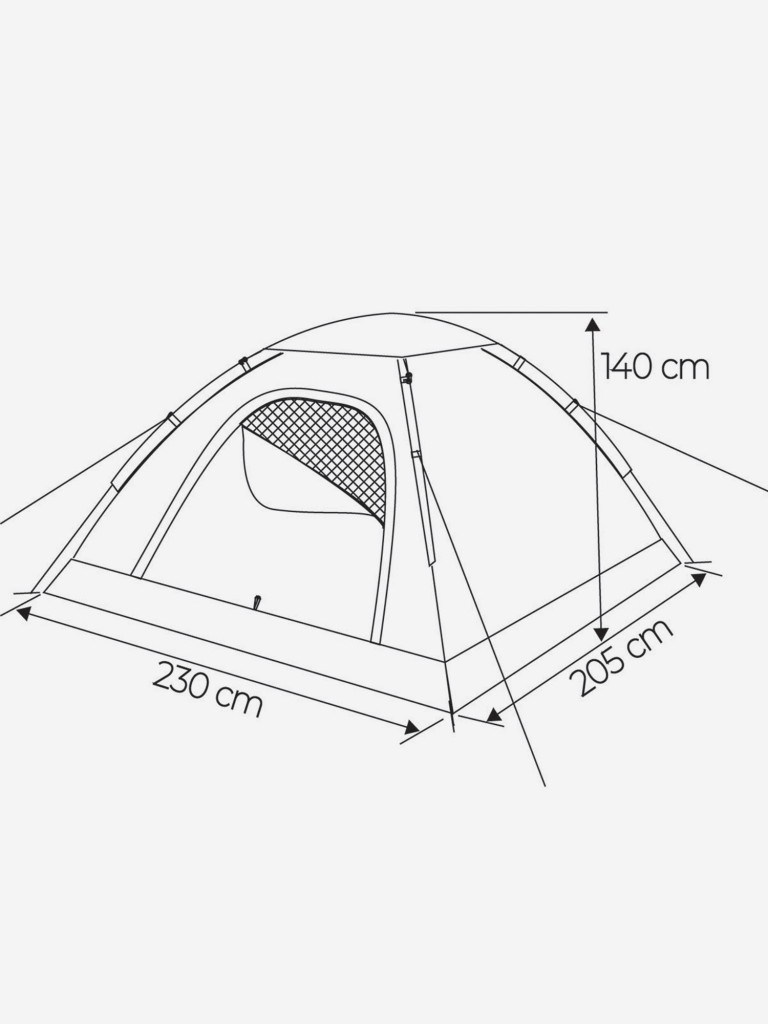 Палатка 4-местная Denton SLT-4