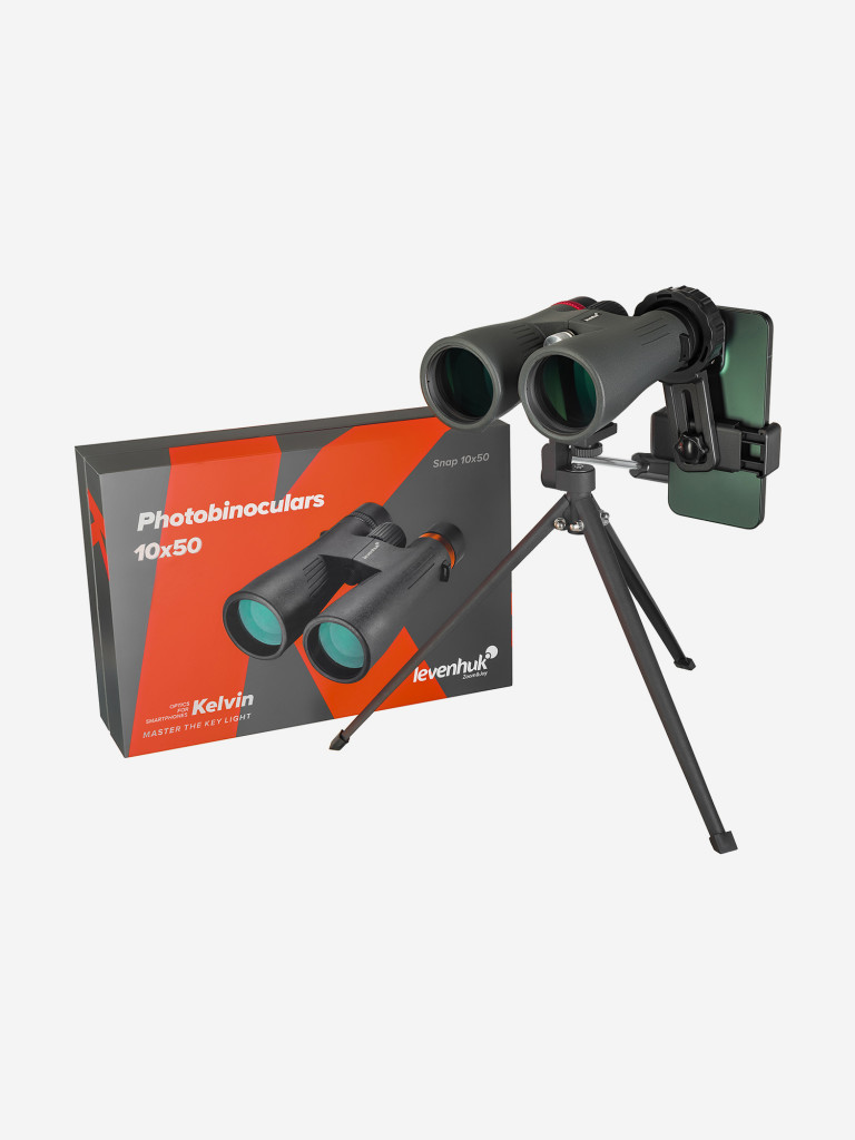 Фотобинокль Levenhuk Kelvin Snap 10x50