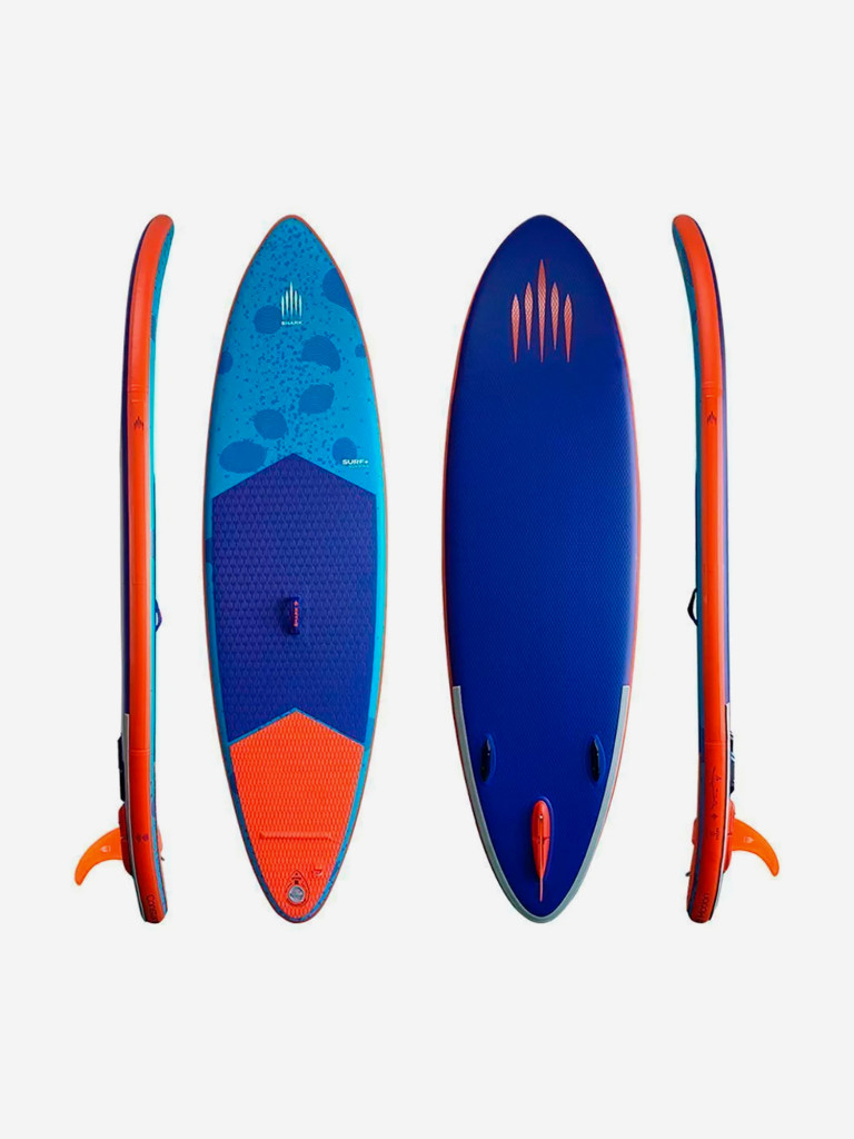 Сапборд надувной двухслойный Shark Surf+ 9.2x32x5, 280x81x12 см