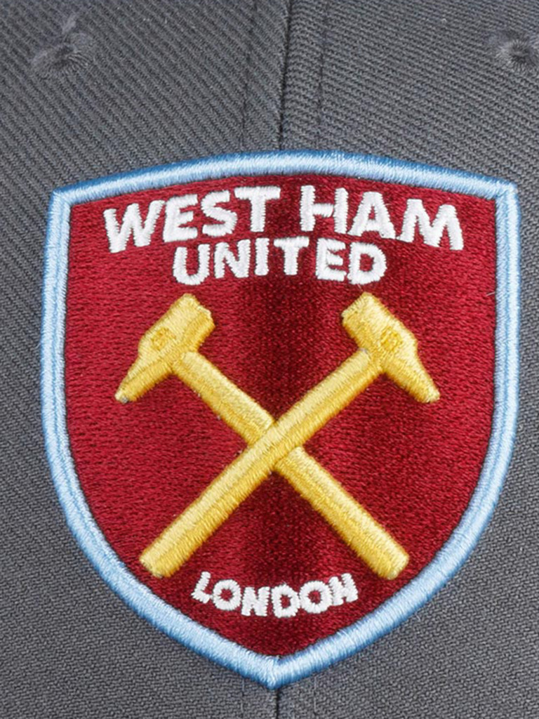 Бейсболка 47 BRAND EPL-MVP17WBV West Ham United FC EPL (серый)