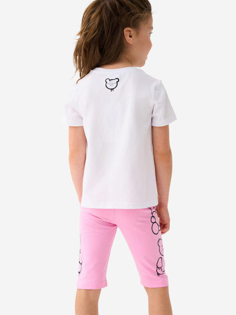 Легинсы укороченные, 2 пары в комплекте PlayToday