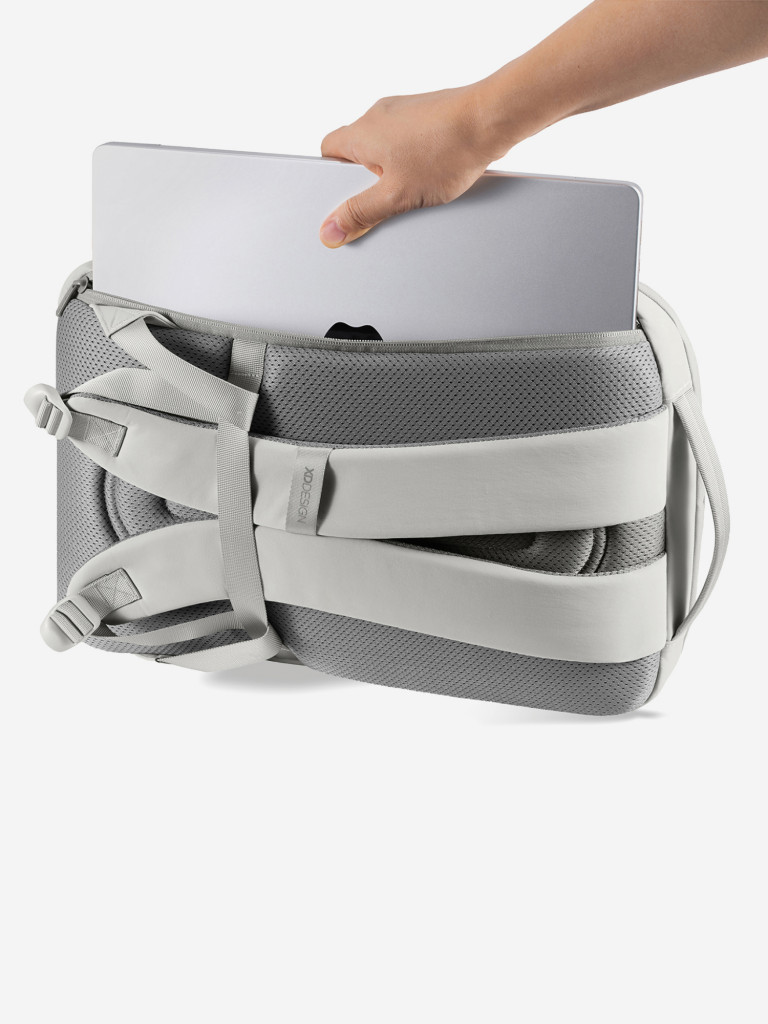 Рюкзак для ноутбука до 16" XD Design Bobby Air (P706.3219), светло-серый