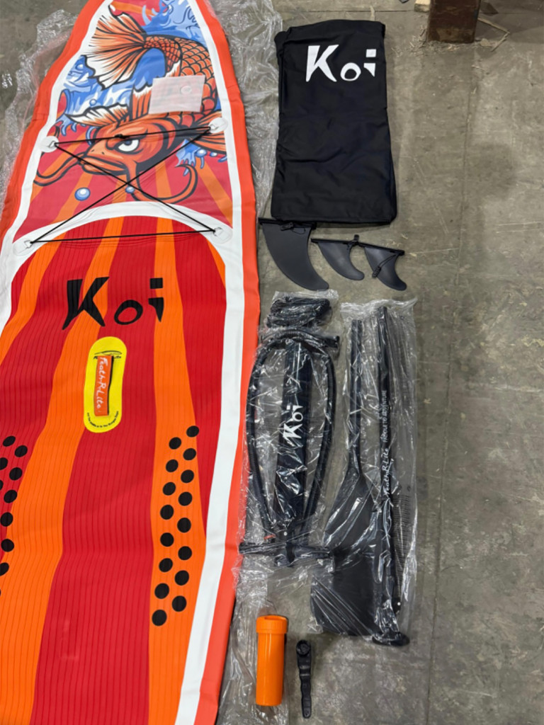 SUP-доска Funwater KOI 01E-S 350*84*15,полный комплект