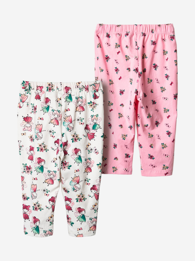 Брюки для девочек, 2 пары в комплекте PlayToday