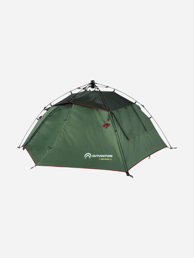 фото Палатка 3-местная outventure 1 second tent 3, зеленый