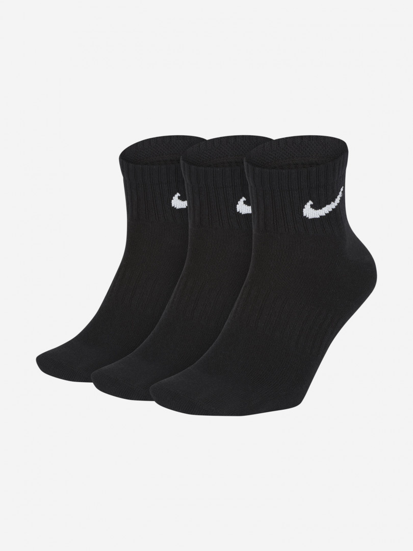 фото Носки nike everyday lightweight, 3 пары, черный